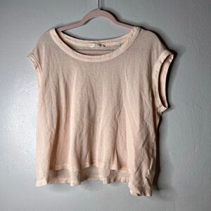 Our Legacy nicotine mesh short sleeves round neck boxy shape cropped